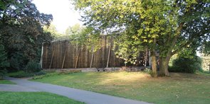 Aufnahme einer Saline im Kurpark von Werl.